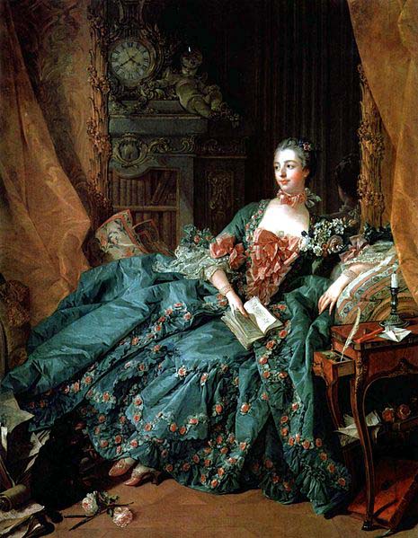 Portrat der Madame de Pompadour